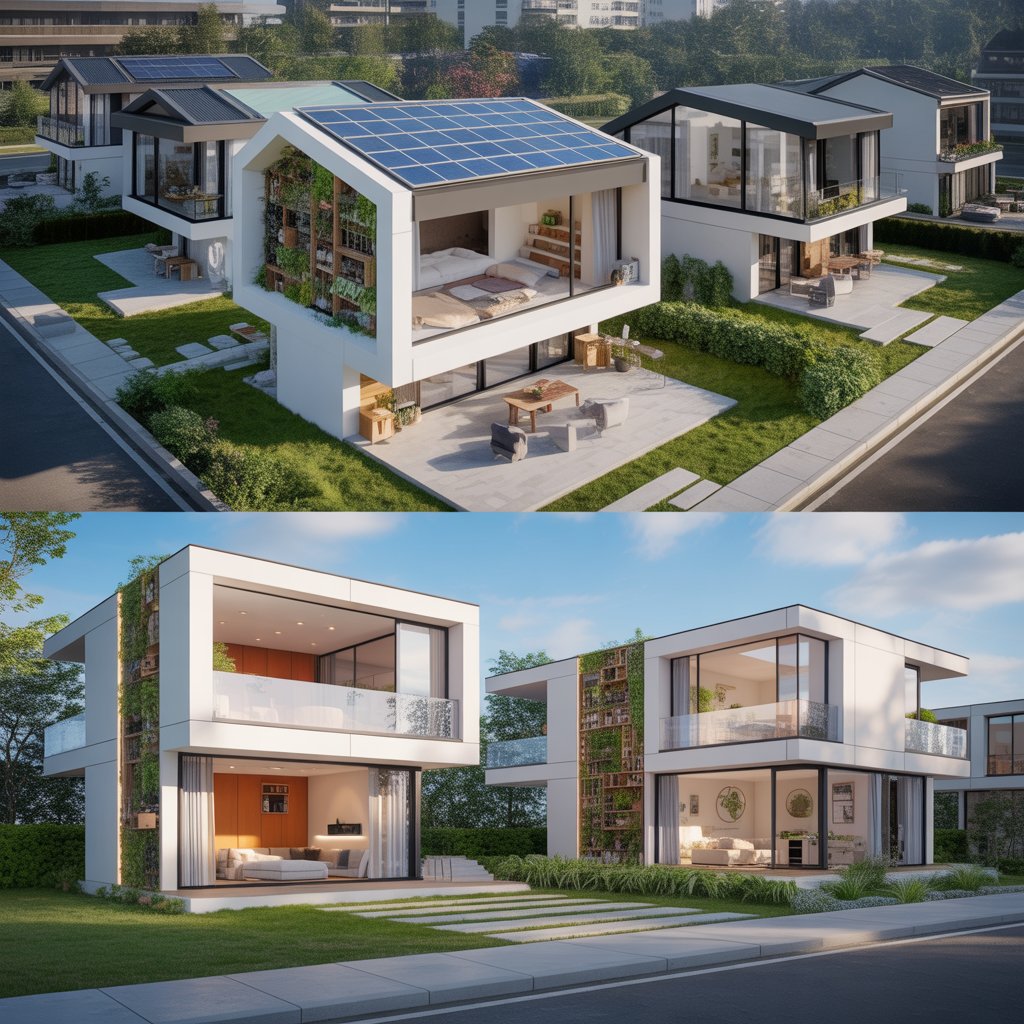Modern homes